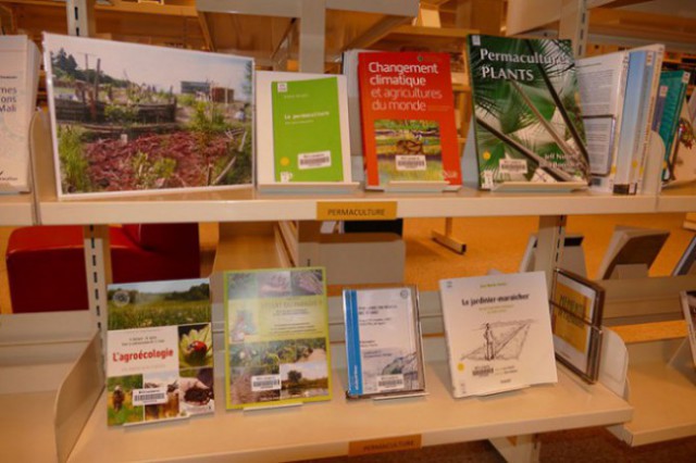 Présentation des nouvelles acquisitions relatives à la permaculture à la BCUL